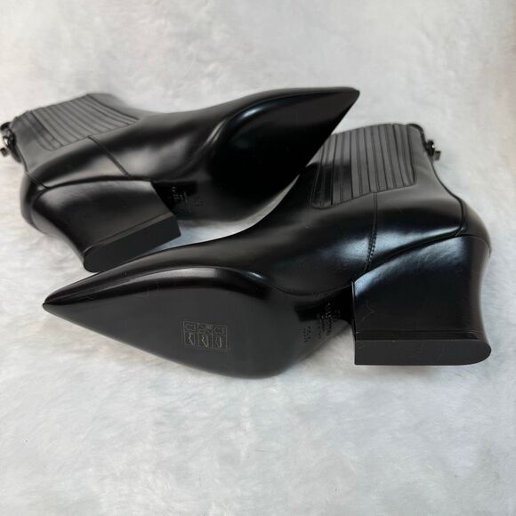 Valentino Garavani VLogo 75MM Lockette Beatle in Brushed Calfskin Boots - Picture 11 of 13